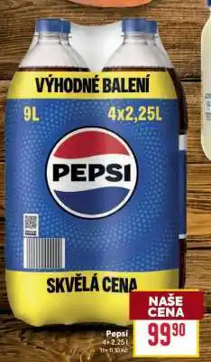 Billa Pepsi nabídka