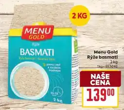 Billa Menu Gold Rýže basmati nabídka