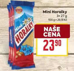 Billa Mini Horalky nabídka