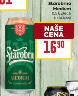 Billa Starobrno Medium nabídka