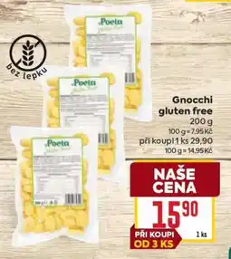 Billa Gnocchi gluten free nabídka