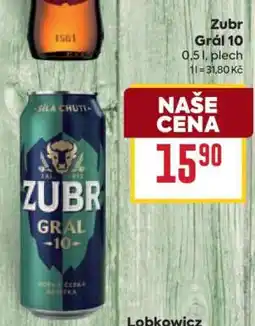 Billa Zubr Grál 10 nabídka
