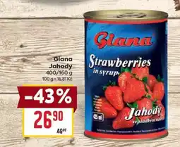 Billa Giana Jahody nabídka