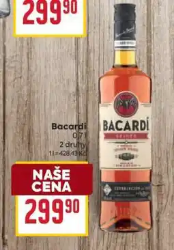 Billa Bacardi nabídka