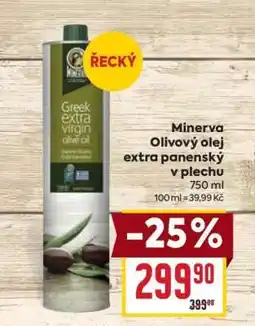 Billa Minerva Olivový olej extra panenský v plechu nabídka