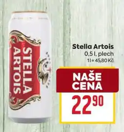 Billa Stella Artois nabídka