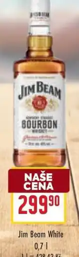 Billa Jim Beam White nabídka