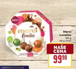 Billa MERCI LOVELIES nabídka