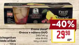 Billa Franz Josef Ovoce v nálevu DUO nabídka