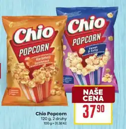 Billa Chio Popcorn nabídka