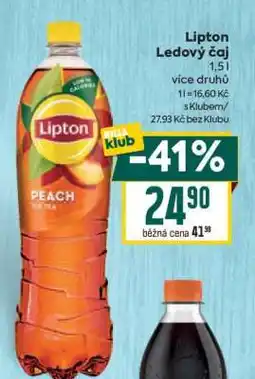 Billa Lipton ledový čaj nabídka
