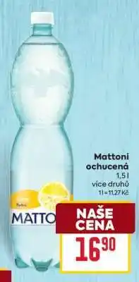 Billa Mattoni ochucená nabídka
