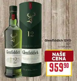 Billa Glenfiddich 12YO nabídka
