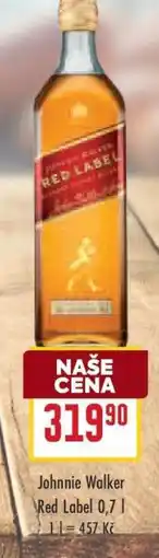 Billa Johnnie Walker nabídka