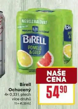 Billa Birell ochucený nabídka