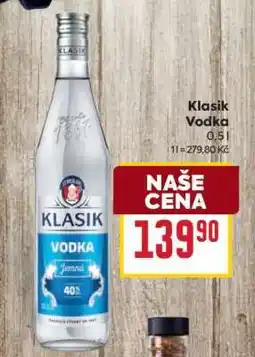 Billa Klasik Vodka nabídka