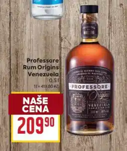 Billa Professore Rum Origins Venezuela nabídka