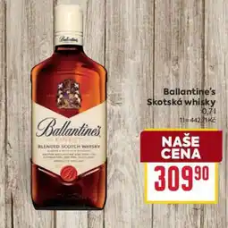 Billa Ballantine’s Skotská whisky nabídka