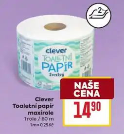 Billa Clever Toaletní papír maxirole nabídka