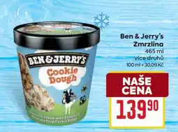 Billa Ben & Jerry’s Zmrzlina nabídka