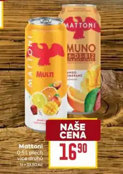 Billa Mattoni nabídka
