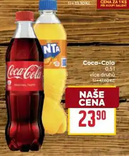Billa COCA-COLA nabídka