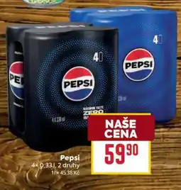 Billa Pepsi nabídka