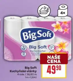 Billa Big Soft Kuchyňské utěrky nabídka