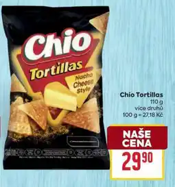 Billa CHIO Tortillas nabídka