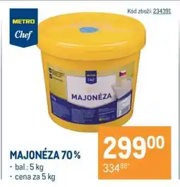 Makro Majonéza 70 % nabídka