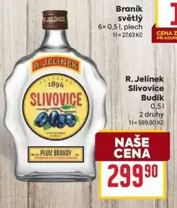 Billa R. Jelínek Slivovice budík nabídka