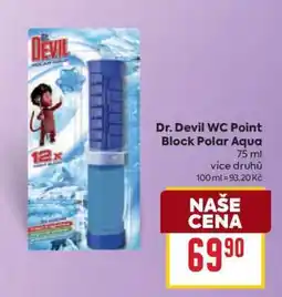 Billa Dr. Devil WC Point Block Polar Aqua nabídka