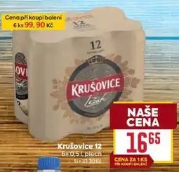 Billa Krušovice 12 nabídka