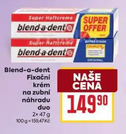 Billa Blend-a-dent nabídka