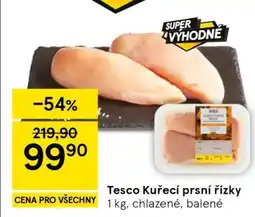 Tesco Tesco Kuřecí prsní řízky nabídka