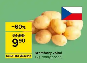 Tesco Brambory volné nabídka