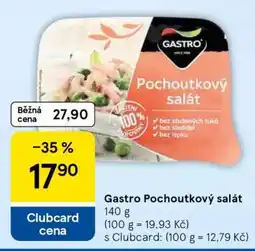 Tesco Gastro Pochoutkový salát nabídka