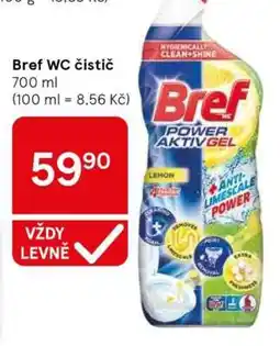 Tesco BREF WC čistič nabídka