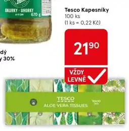 Tesco Tesco Kapesníky nabídka