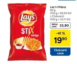 Tesco Lay’s Chipsy nabídka