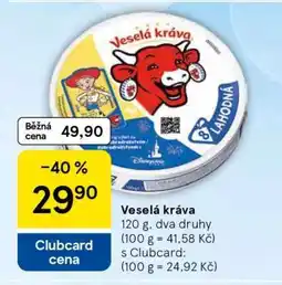 Tesco Veselá kráva nabídka