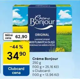 Tesco Créme Bonjour nabídka