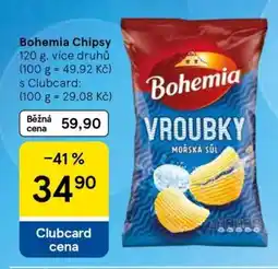 Tesco BOHEMIA CHIPSY nabídka