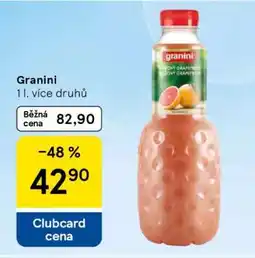 Tesco Granini nabídka