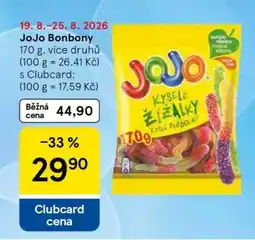 Tesco JOJO bonbony nabídka