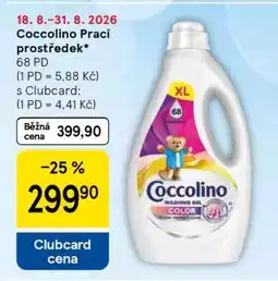 Tesco Coccolino Prací prostředek nabídka