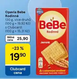 Tesco Opavia BeBe Rodinné nabídka