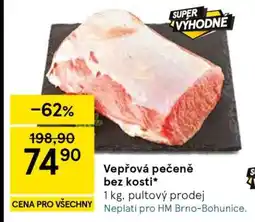 Tesco Vepřová pečeně bez kosti nabídka