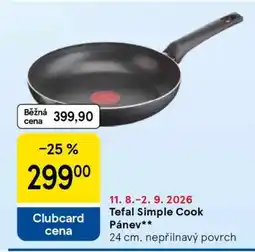 Tesco Tefal Simple Cook Pánev nabídka