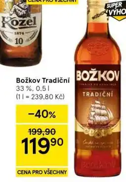 Tesco Božkov Tradiční nabídka